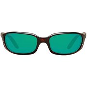 Costa Del Mar Costa Del Mar 06S9017-90171259 59 mm Brine Polarized Oval Sunglasses for Mens; Tortoise & Copper Green Mirrored 06S9017-90171259